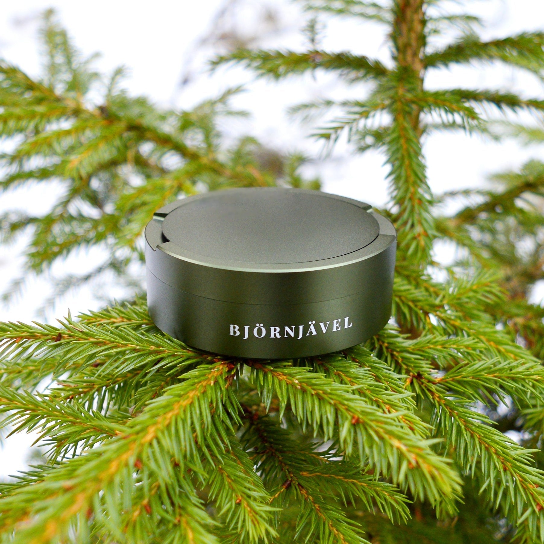 Björnjävel Snusdosa Aluminium Metall