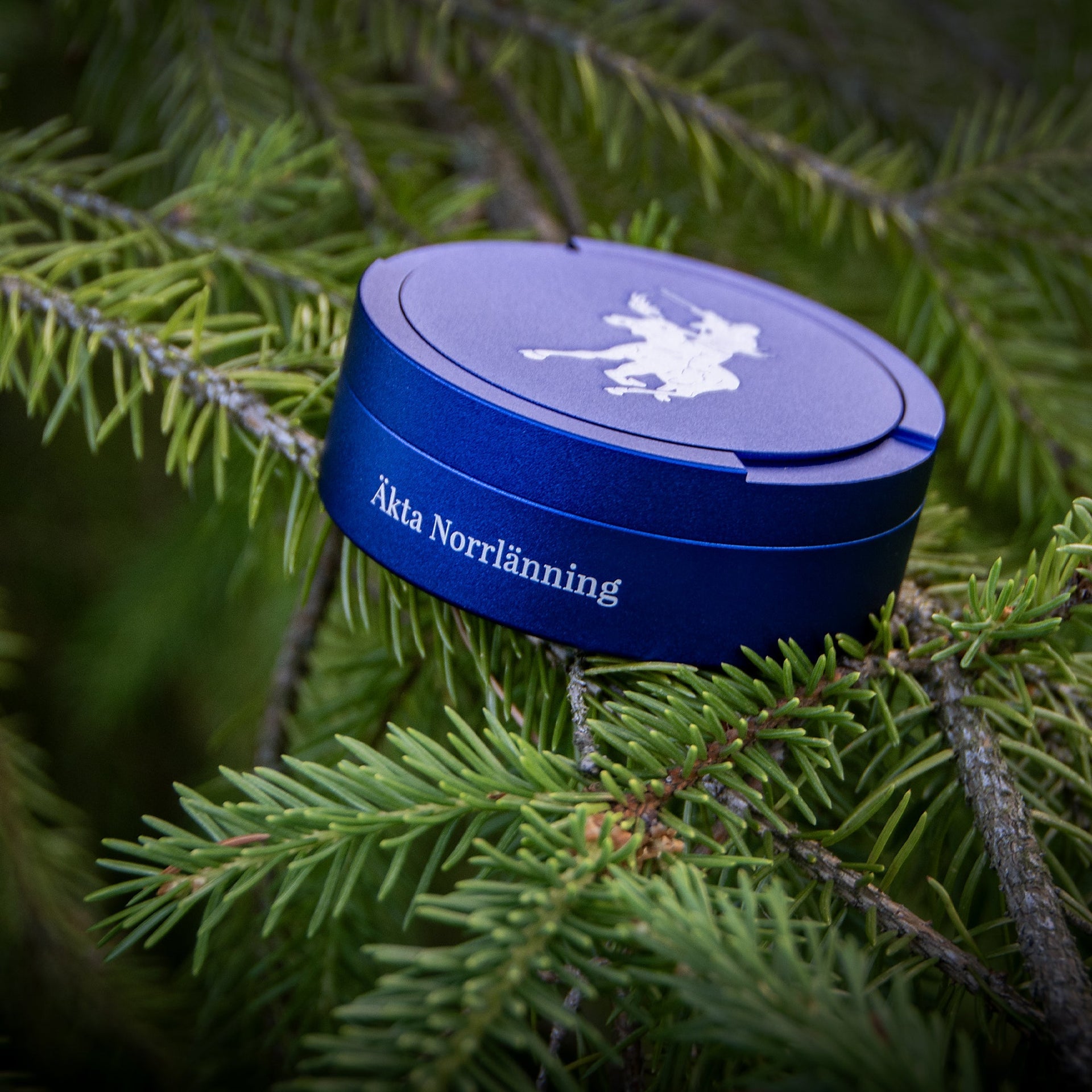 Äkta Norrlänning - Snusdosa Aluminium Metall