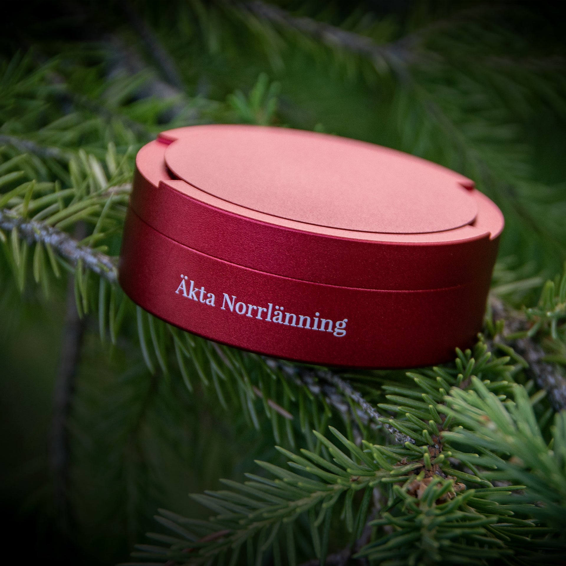 Äkta Norrlänning - Snusdosa Aluminium Metall